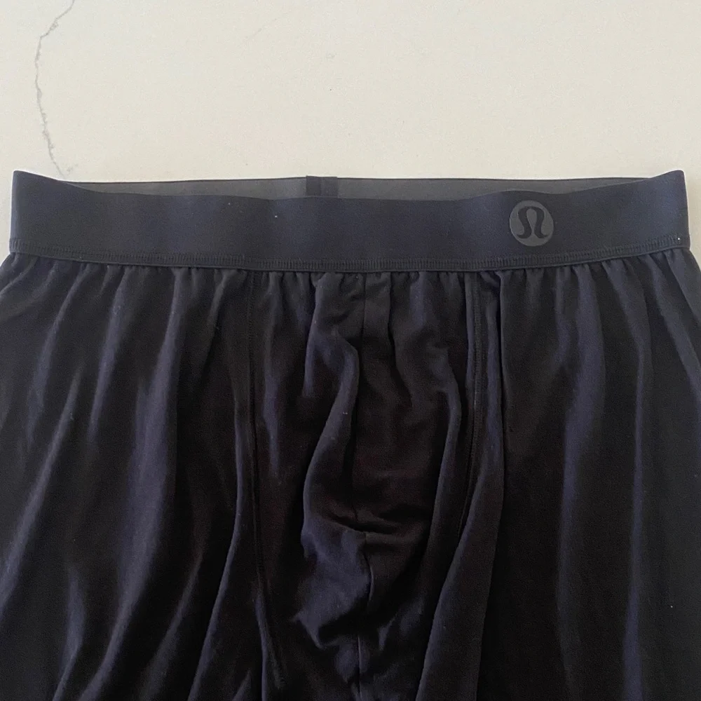 Lululemon Always In Motion Men’s Black Boxer Brief Size Medium